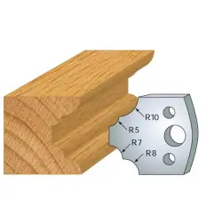 Jeu De 2 Contre-Fers Profiles Ht.40Mm N°22 ref 801.022 Leman