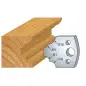 Jeu De 2 Contre-Fers Profiles Ht.40Mm N°22 ref 801.022 Leman