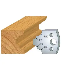 Jeu De 2 Contre-Fers Profiles Ht.40Mm N°22 ref 801.022 Leman