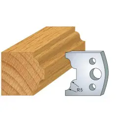 Jeu De 2 Contre-Fers Profiles Ht.40Mm N°25 ref 801.025 Leman