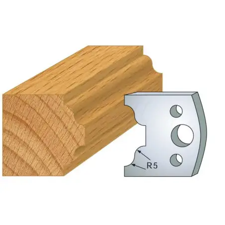 Jeu De 2 Contre-Fers Profiles Ht.40Mm N°25 ref 801.025 Leman