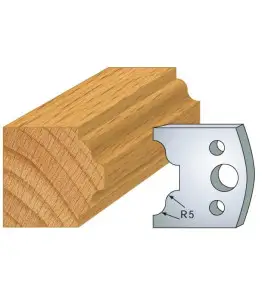 Jeu De 2 Contre-Fers Profiles Ht.40Mm N°25 ref 801.025 Leman