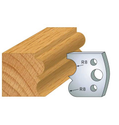 Jeu De 2 Contre-Fers Profiles Ht.40Mm N°28 ref 801.028 Leman