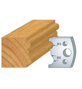 Jeu De 2 Contre-Fers Profiles Ht.40Mm N°29 ref 801.029 Leman