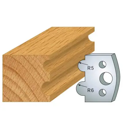 Jeu De 2 Contre-Fers Profiles Ht.40Mm N°30 ref 801.030 Leman
