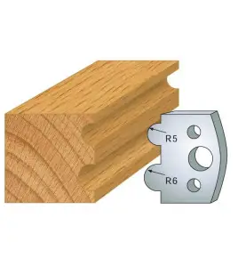 Jeu De 2 Contre-Fers Profiles Ht.40Mm N°30 ref 801.030 Leman