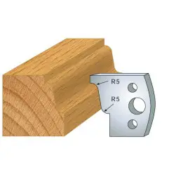 Jeu De 2 Contre-Fers Profiles Ht.40Mm N°31 ref 801.031 Leman