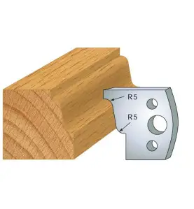 Jeu De 2 Contre-Fers Profiles Ht.40Mm N°31 ref 801.031 Leman