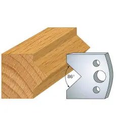 Jeu De 2 Contre-Fers Profiles Ht.40Mm N°34 ref 801.034 Leman