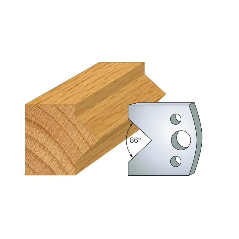 Jeu De 2 Contre-Fers Profiles Ht.40Mm N°34 ref 801.034 Leman