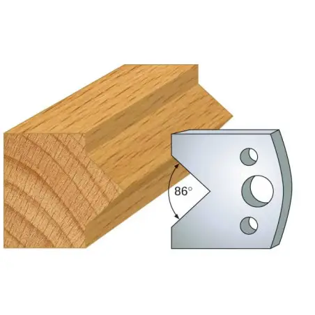 Jeu De 2 Contre-Fers Profiles Ht.40Mm N°34 ref 801.034 Leman