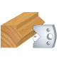 Jeu De 2 Contre-Fers Profiles Ht.40Mm N°34 ref 801.034 Leman