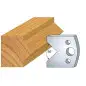 Jeu De 2 Contre-Fers Profiles Ht.40Mm N°34 ref 801.034 Leman