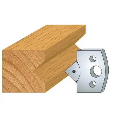 Jeu De 2 Contre-Fers Profiles Ht.40Mm N°35 ref 801.035 Leman
