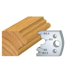 Jeu De 2 Contre-Fers Profiles Ht.40Mm N°36 ref 801.036 Leman