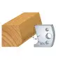 Jeu De 2 Contre-Fers Profiles Ht.40Mm N°38 ref 801.038 Leman