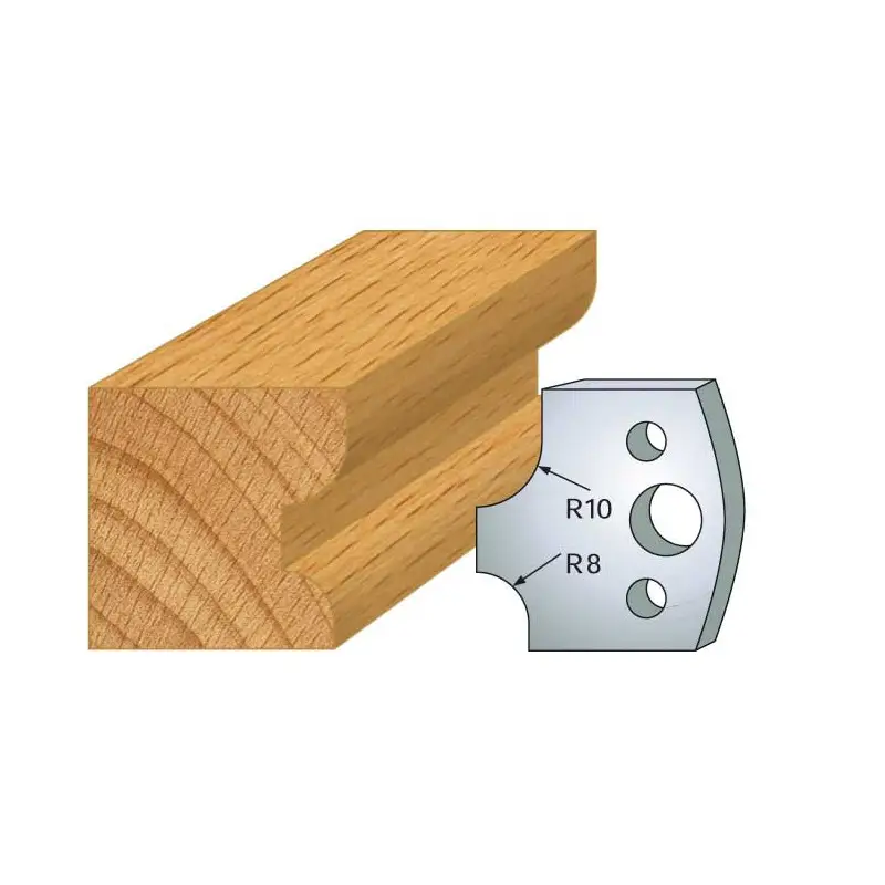 Jeu De 2 Contre-Fers Profiles Ht.40Mm N°40 ref 801.040 Leman