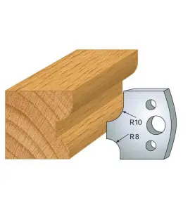 Jeu De 2 Contre-Fers Profiles Ht.40Mm N°40 ref 801.040 Leman