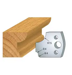 Jeu De 2 Contre-Fers Profiles Ht.40Mm N°43 ref 801.043 Leman