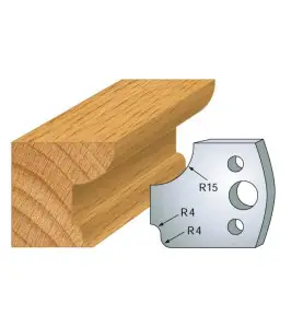 Jeu De 2 Contre-Fers Profiles Ht.40Mm N°43 ref 801.043 Leman