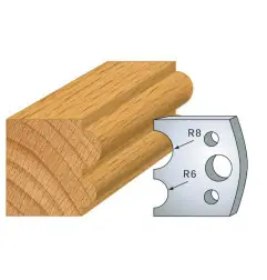 Jeu De 2 Contre-Fers Profiles Ht.40Mm N°51 ref 801.051 Leman