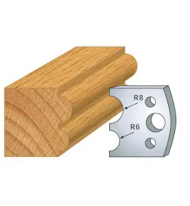 Jeu De 2 Contre-Fers Profiles Ht.40Mm N°51 ref 801.051 Leman