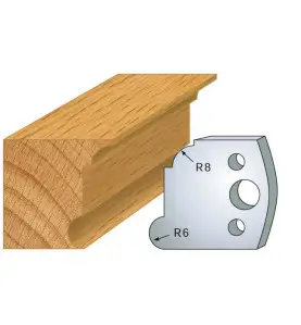 Jeu De 2 Contre-Fers Profiles Ht.40Mm N°53 ref 801.053 Leman