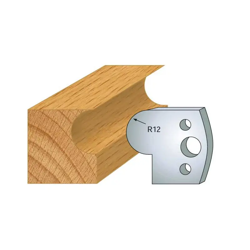 Jeu De 2 Contre-Fers Profiles Ht.40Mm N°58 ref 801.058 Leman