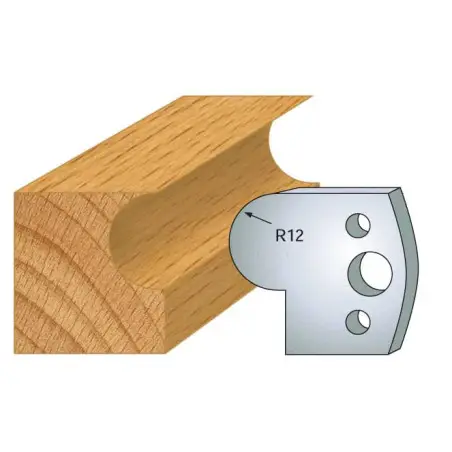 Jeu De 2 Contre-Fers Profiles Ht.40Mm N°58 ref 801.058 Leman
