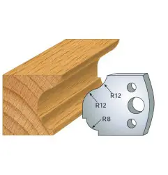 Jeu De 2 Contre-Fers Profiles Ht.40Mm N°61 ref 801.061 Leman