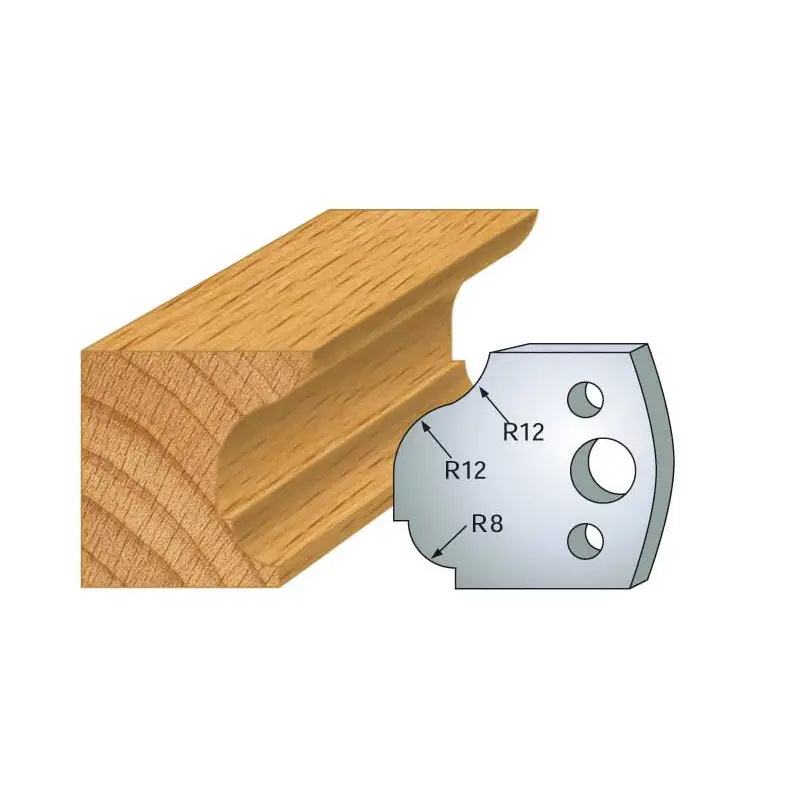 Jeu De 2 Contre-Fers Profiles Ht.40Mm N°61 ref 801.061 Leman