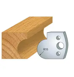 Jeu De 2 Contre-Fers Profiles Ht.40Mm N°65 ref 801.065 Leman