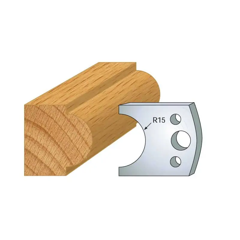 Jeu De 2 Contre-Fers Profiles Ht.40Mm N°66 ref 801.066 Leman