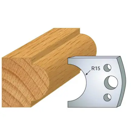 Jeu De 2 Contre-Fers Profiles Ht.40Mm N°66 ref 801.066 Leman