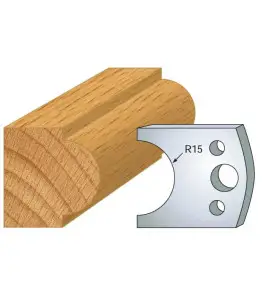 Jeu De 2 Contre-Fers Profiles Ht.40Mm N°66 ref 801.066 Leman