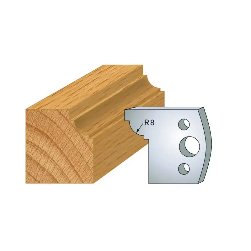 Jeu De 2 Contre-Fers Profiles Ht.40Mm N°67 ref 801.067 Leman