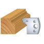 Jeu De 2 Contre-Fers Profiles Ht.40Mm N°67 ref 801.067 Leman