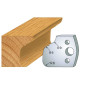 Jeu De 2 Contre-Fers Profiles Ht.40Mm N°68 ref 801.068 Leman