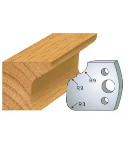 Jeu De 2 Contre-Fers Profiles Ht.40Mm N°68 ref 801.068 Leman
