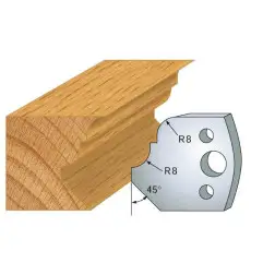 Jeu De 2 Contre-Fers Profiles Ht.40Mm N°73 ref 801.073 Leman