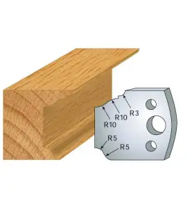 Jeu De 2 Contre-Fers Profiles Ht.40Mm N°79 ref 801.079 Leman