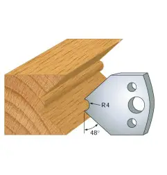 Jeu De 2 Contre-Fers Profiles Ht.40Mm N°80 ref 801.080 Leman