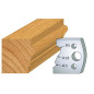 Jeu De 2 Contre-Fers Profiles Ht.40Mm N°81 ref 801.081 Leman