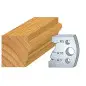 Jeu De 2 Contre-Fers Profiles Ht.40Mm N°81 ref 801.081 Leman