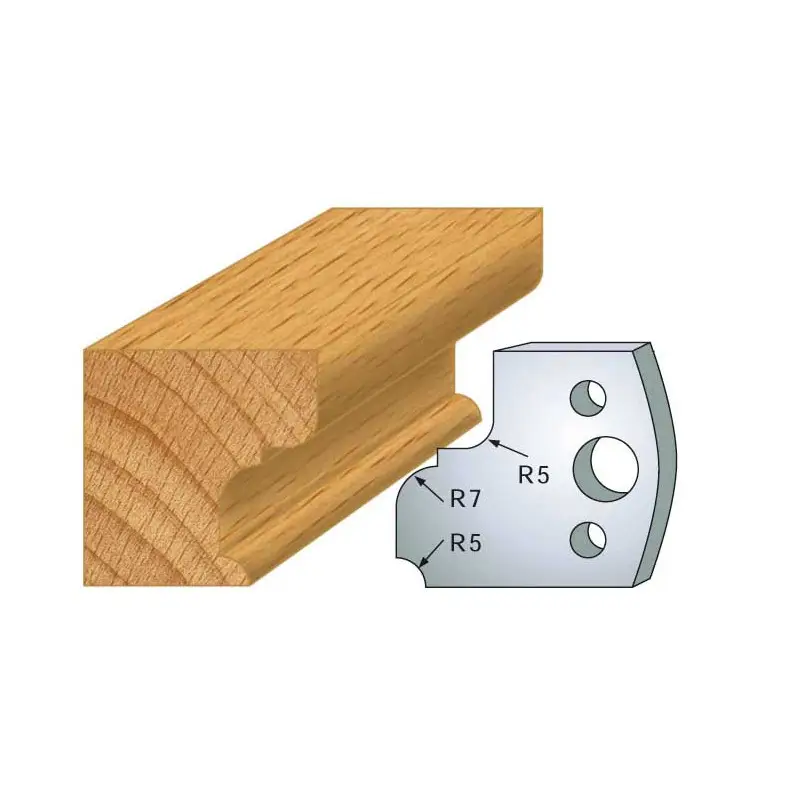 Jeu De 2 Contre-Fers Profiles Ht.40Mm N°82 ref 801.082 Leman