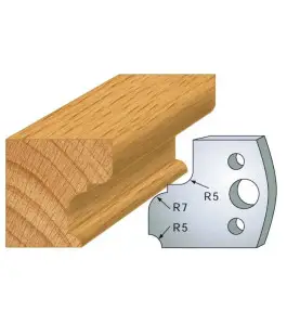 Jeu De 2 Contre-Fers Profiles Ht.40Mm N°82 ref 801.082 Leman