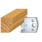 Jeu De 2 Contre-Fers Profiles Ht.40Mm N°84 ref 801.084 Leman