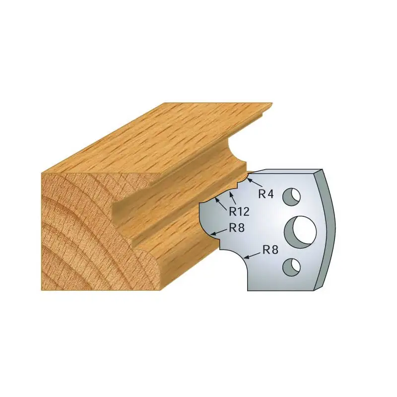 Jeu De 2 Contre-Fers Profiles Ht.40Mm N°89 ref 801.089 Leman