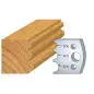 Jeu De 2 Contre-Fers Profiles Ht.40Mm N°90 ref 801.090 Leman