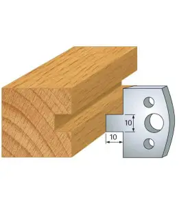 Jeu De 2 Contre-Fers Profiles Ht.40Mm N°91 ref 801.091 Leman
